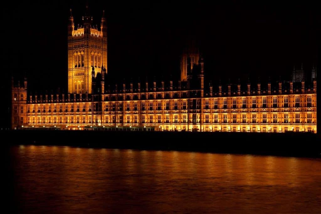 English Houses of Parliament, where the November budget is decided
